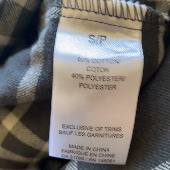 Grey plaid button up shirt - Picture 4 of 4